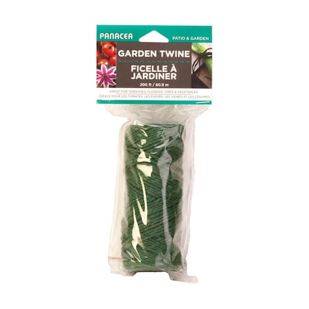 Eat-In 0.08 in. Green Fabric Garden Twine EA3300567